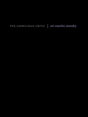 cover image of The Capricious Critic